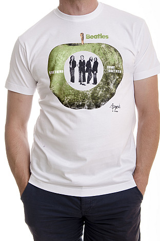 The Beatles tričko, Something Come Together White, pánské
