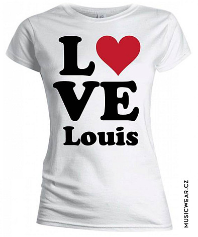 One Direction tričko, Love Louis, dámské