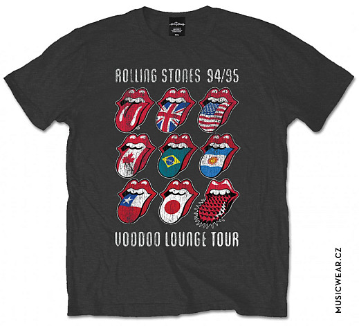Rolling Stones tričko, Voodoo Lounge Tongues, pánské