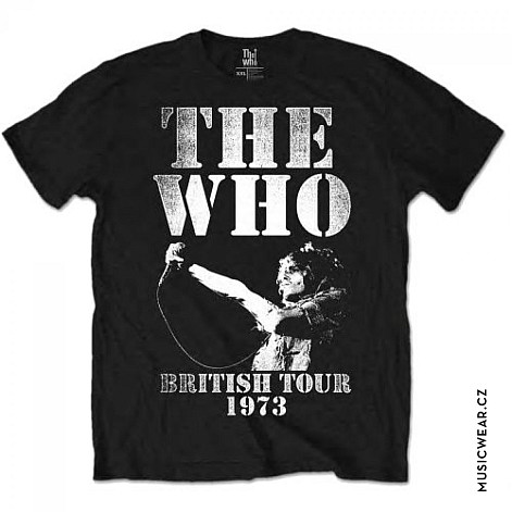 The Who tričko, British Tour 1973, pánské