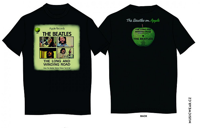 The Beatles tričko, Long & Winding Road , pánské