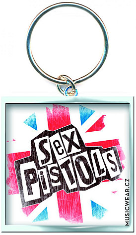 Sex Pistols klíčenka, Union Jack