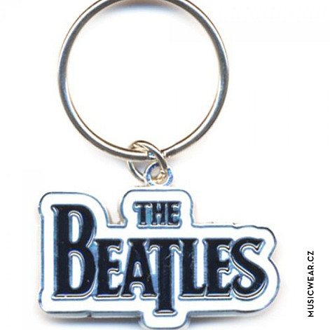The Beatles klíčenka, Drop T Logo Black