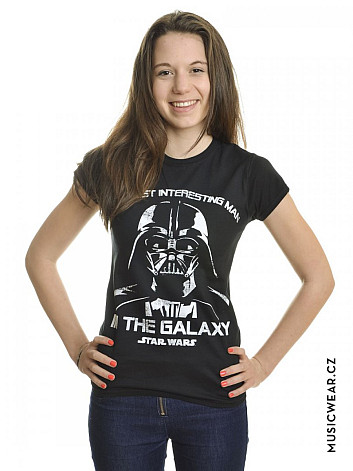Star Wars tričko, The Most Interesting Man In The Galaxy Girly, dámské