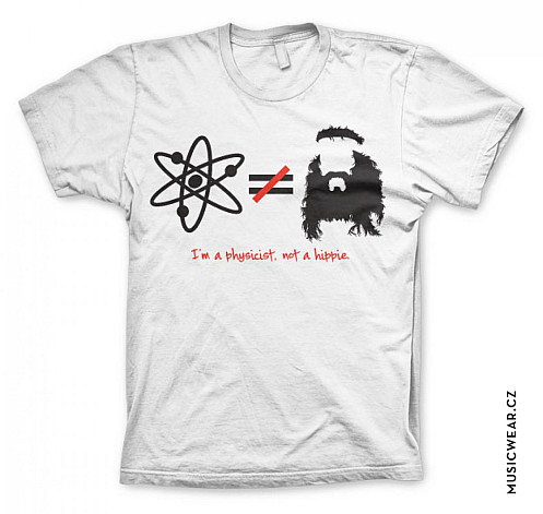 Big Bang Theory tričko, I´m A Physicist Not A Hippie, pánské