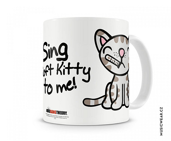 Big Bang Theory keramický hrnek 250ml, Sing Soft Kitty To Me Coffee
