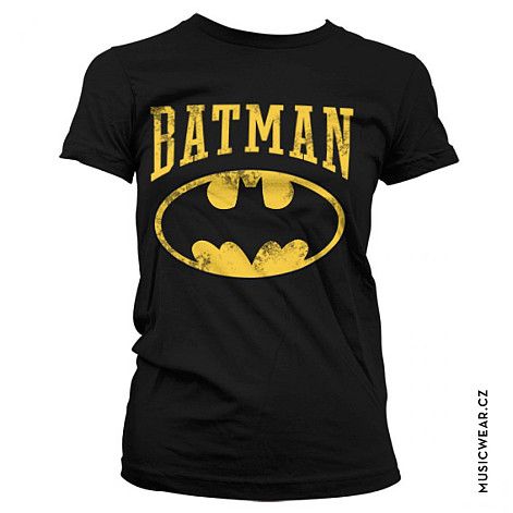 Batman tričko, Vintage Batman Girly, dámské