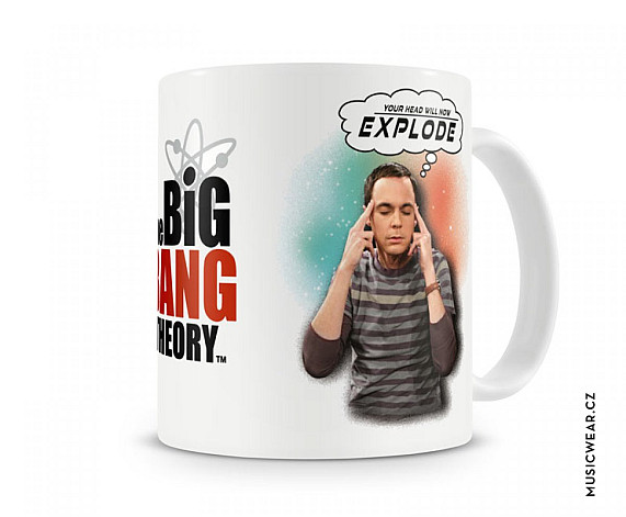 Big Bang Theory keramický hrnek 250ml, Your Head Will Now Explode