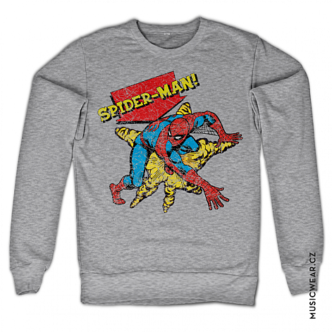 Spiderman mikina, Retro Spiderman, pánská