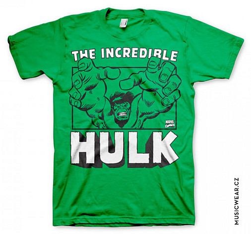 The Hulk tričko, The Incredible Hulk Green, pánské