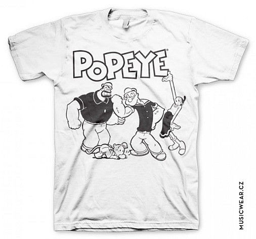 Pepek námořník tričko, Popeye Group, pánské
