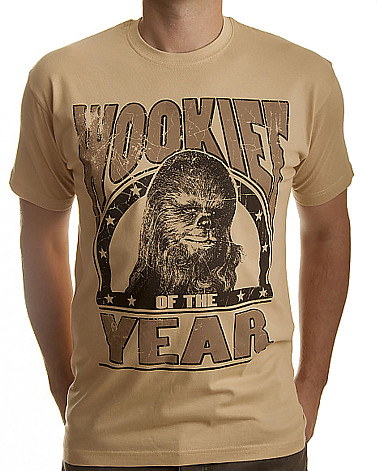 Star Wars tričko, Wookiee Of The Year Khaki, pánské