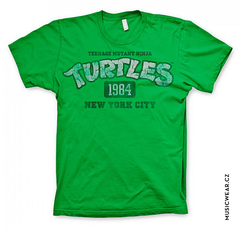 Želvy Ninja tričko, New York 1984, pánské