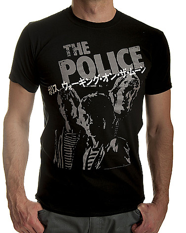 The Police tričko, Japanese Poster, pánské