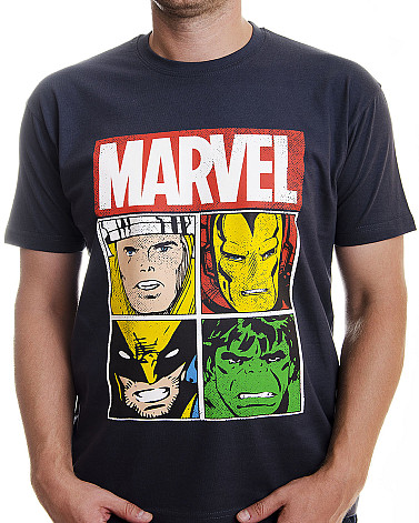 Marvel Comics tričko, Distressed Characters, pánské