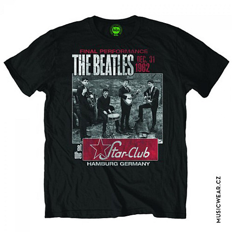 The Beatles tričko, Star Club Hamburg, pánské