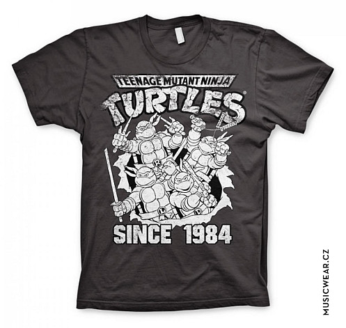 Želvy Ninja tričko, Distressed Since 1984, pánské