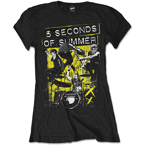 5 Seconds of Summer tričko, Live!, dámské