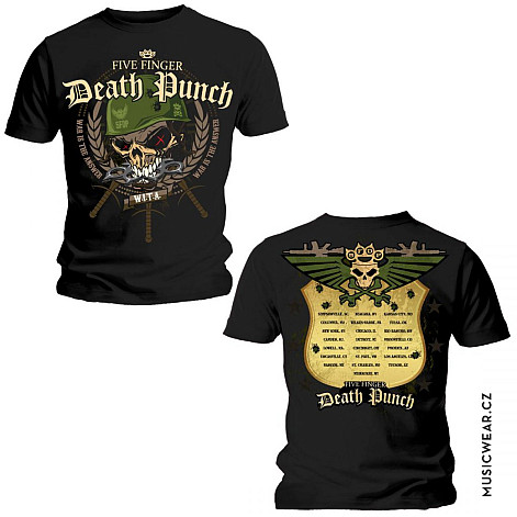 Five Finger Death Punch tričko, Warhead, pánské