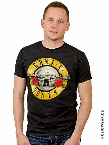 Guns N Roses tričko, Classic Logo, pánské