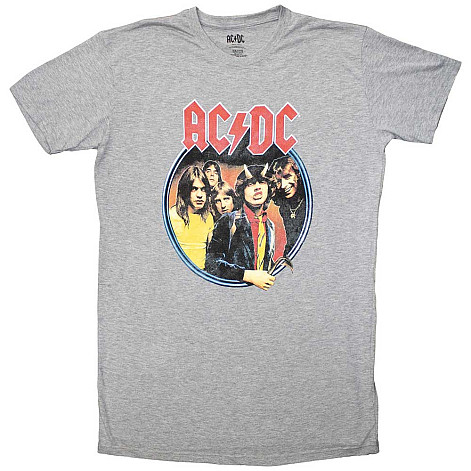 AC/DC tričkové šaty, Highway To Hell Circle Grey, dámské