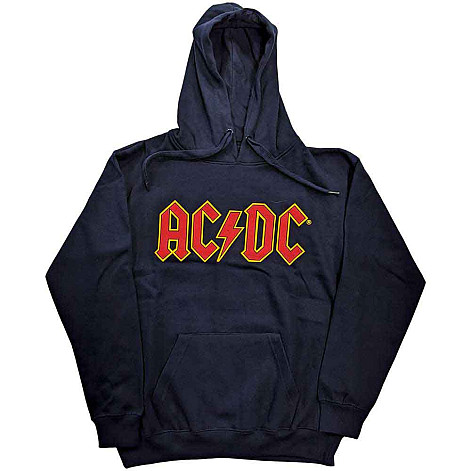 AC/DC mikina, Logo Navy Blue, pánská