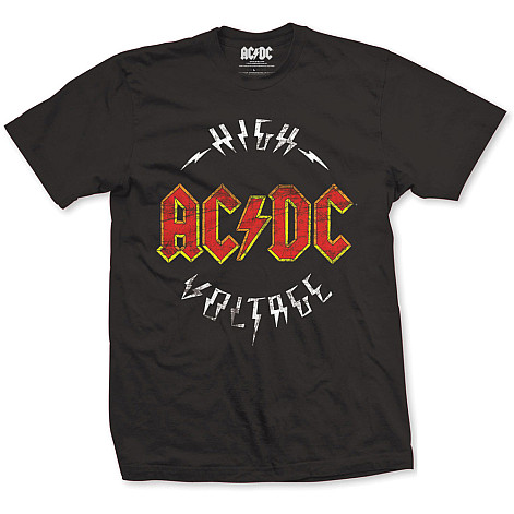 AC/DC tričko, High Voltage Black, pánské