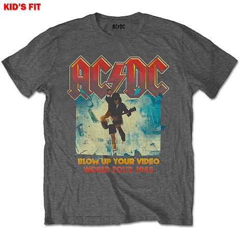 AC/DC tričko, Blow Up Your Video Grey, dětské