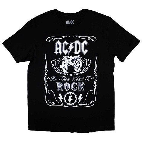 AC/DC tričko, Vintage Cannon Swig Black, dětské