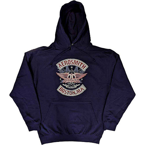 Aerosmith mikina, Boston Pride Navy Blue, pánská