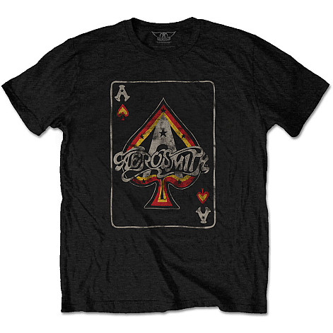 Aerosmith tričko, Aces Black, pánské
