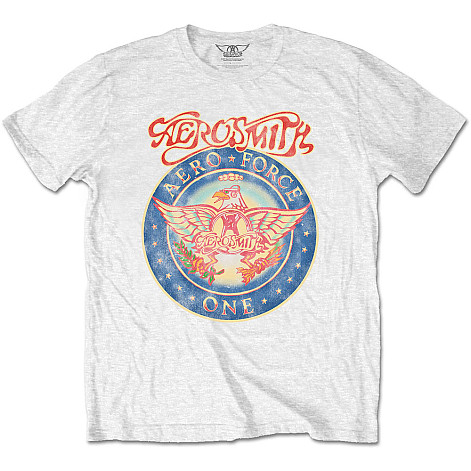 Aerosmith tričko, Aero Force White, pánské