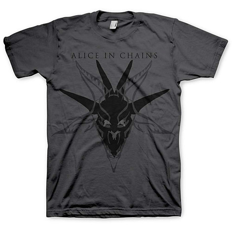 Alice in Chains tričko, Black Skull, pánské