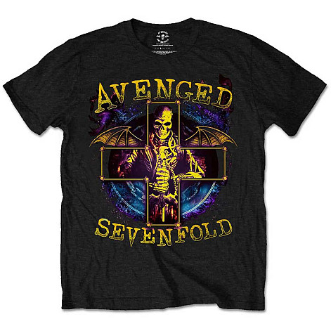 Avenged Sevenfold tričko, Stellar Black, pánské