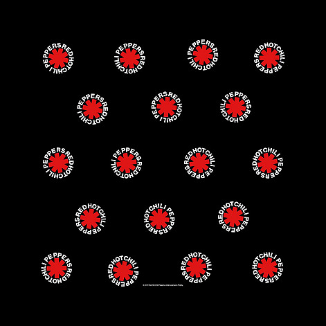 Red Hot Chili Peppers šátek, Asterisk 55 x 55cm