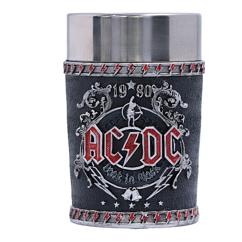 AC/DC panák 50 ml/8.5 cm/20 g, Back in Black