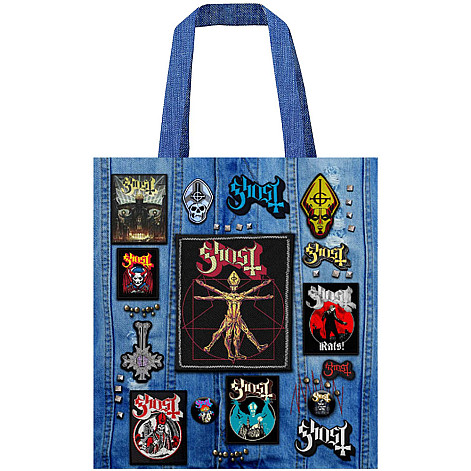 Ghost nákupní taška Eco PES 40x40 cm/260g, Popestar Multicolor