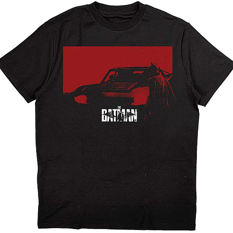 Batman tričko, The Batman Red Car Black, pánské