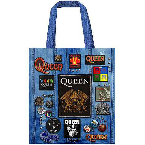 Queen nákupní taška Eco PES 40x40 cm/260g, Crest Multicolor