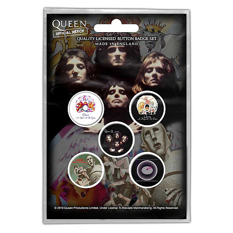 Queen set 5-ti placek, Early Albums