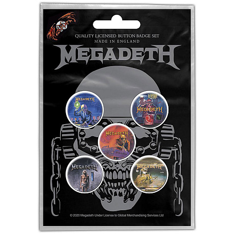 Megadeth set 5-ti placek, Vic Rattlehead