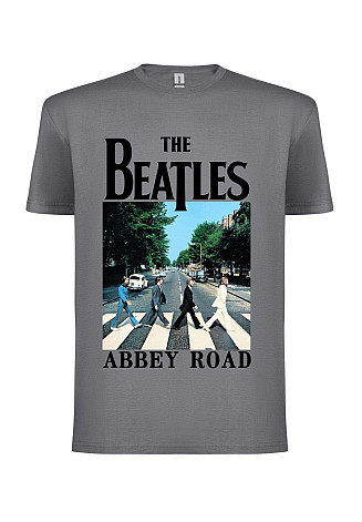 The Beatles tričko, Abbey Road Grey, pánské