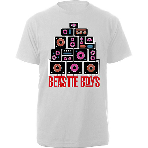 Beastie Boys tričko, Tape White, pánské