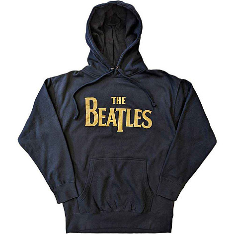 The Beatles mikina, Gold Drop T Logo Navy Blue, pánská