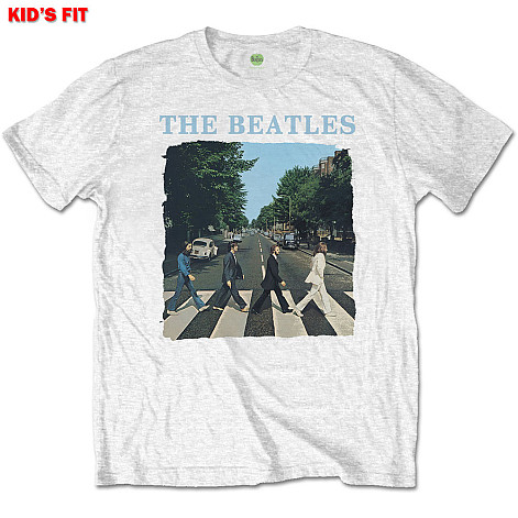 The Beatles tričko, Abbey Road & Logo White, dětské