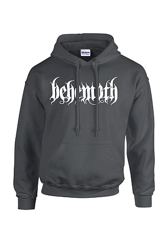 Behemoth mikina, White Logo Grey, pánská