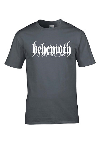 Behemoth tričko, White Logo Grey, pánské