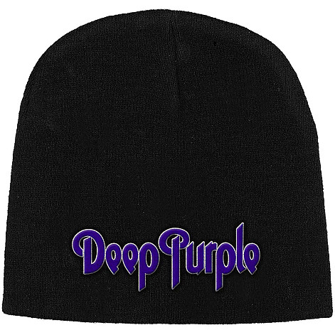 Deep Purple zimní kulich, Logo Acrylic Jersey Black