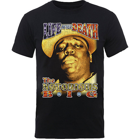 Notorious B.I.G. tričko, Life After Death with Back Printing, pánské