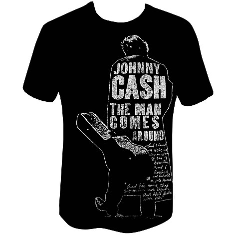 Johnny Cash tričko, Man Comes Around, pánské